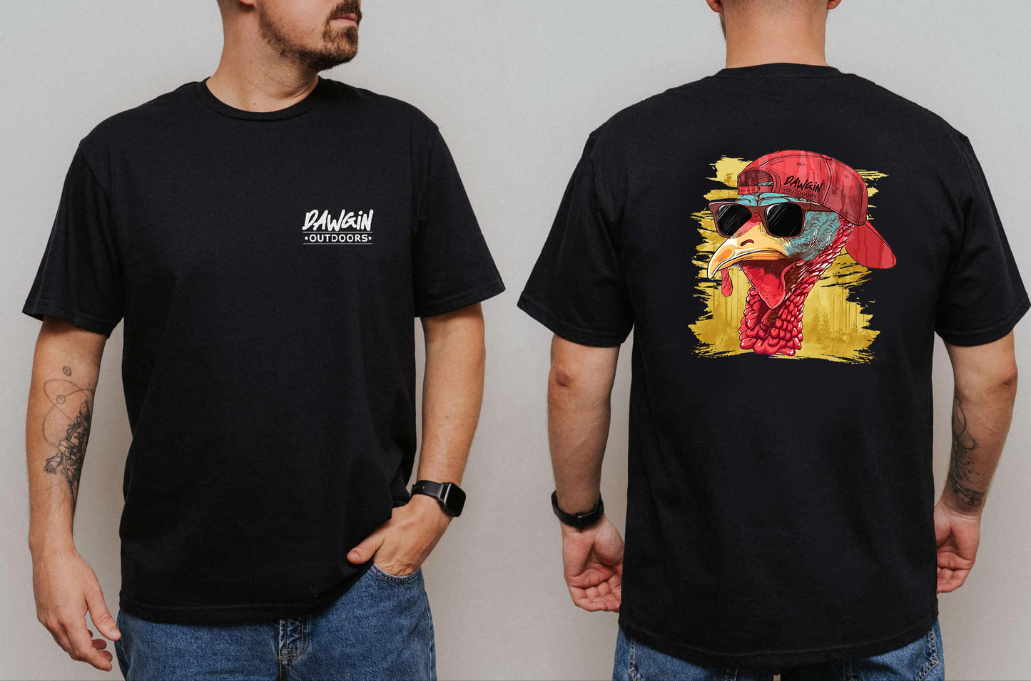 Chillin' Turkey Cotton Tee