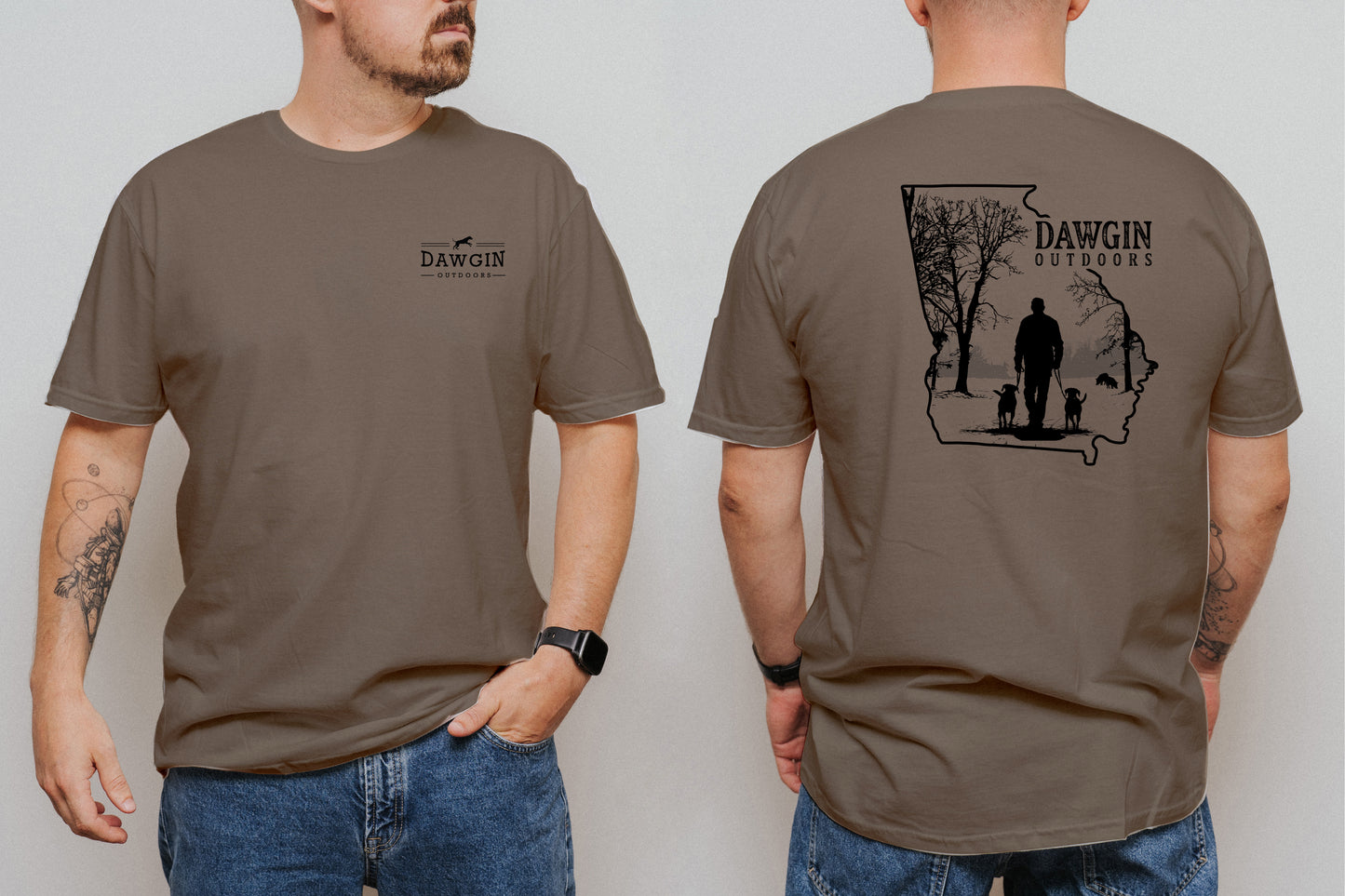Thermal Labs Hunting Board in GA Cotton Tee